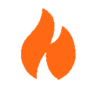 a fire icon